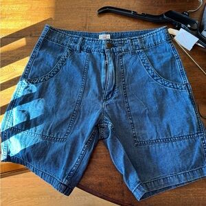 Faherty Classic Blue Jean Shorts Sz 29